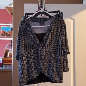 Blouse and skirt set